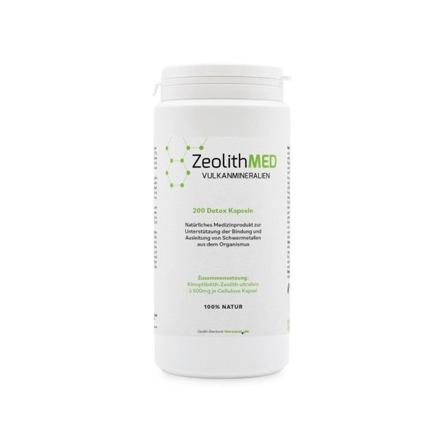 ZEOLITHMED MINERALI VULCANICI DETOX 200 CAPSULE ZEOLITHMED MINERALI VULCANICI DETOX 200 CAPSULE