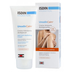 Flacone da 200 ml di Isdin Ureadin Calm Crema Idrante Anti-Prurito Per Pelle Secca.