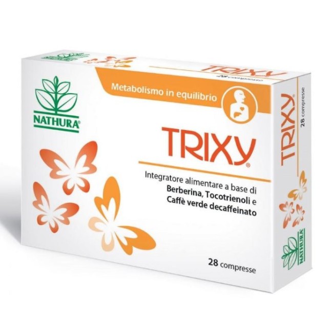 Confezione da 28 compresse di Trixy per il benessere epatico e cardiovascolare Confezione da 28 compresse di Trixy per il benessere epatico e cardiovascolare