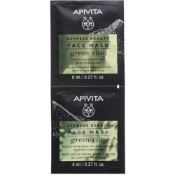 APIVITA EXPRESS GREEN CLAY 2 X 8 ML APIVITA EXPRESS GREEN CLAY 2 X 8 ML