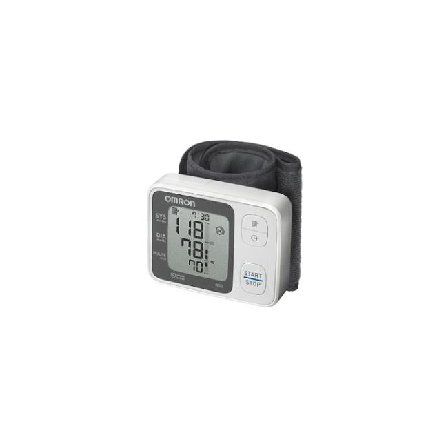 OMRON MISURATORE DI PRESSIONE DA POLSO RS3 OMRON MISURATORE DI PRESSIONE DA POLSO RS3