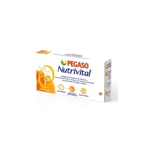 PEGASO NUTRIVITAL 30 COMPRESSE MASTICABILI PEGASO NUTRIVITAL 30 COMPRESSE MASTICABILI