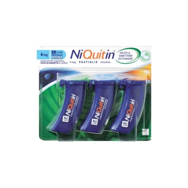 NIQUITIN*60PASTL 4MG MENTA FL NIQUITIN*60PASTL 4MG MENTA FL