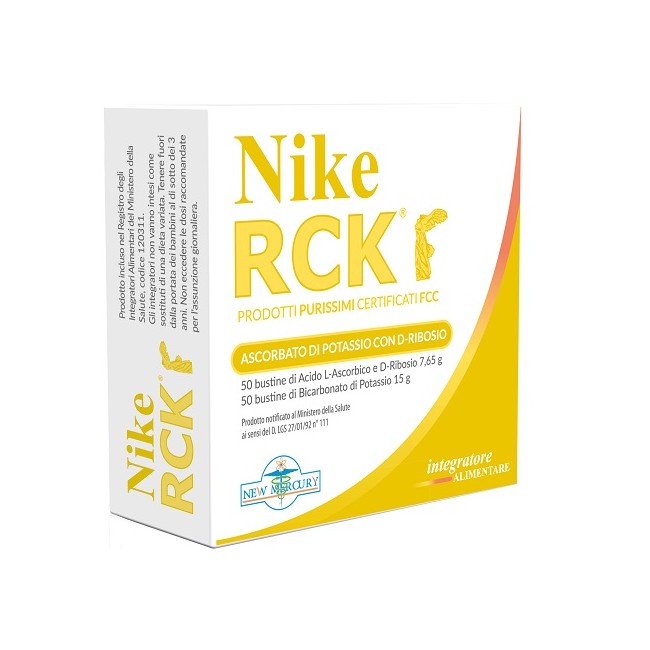 NIKE RCK ASCORBATO POTASSIO + RIBOSIO 100 BUSTINE 22,65 G NIKE RCK ASCORBATO POTASSIO + RIBOSIO 100 BUSTINE 22,65 G