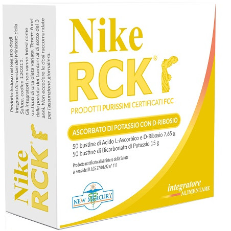NIKE RCK ASCORBATO POTASSIO + RIBOSIO 100 BUSTINE 22,65 G NIKE RCK ASCORBATO POTASSIO + RIBOSIO 100 BUSTINE 22,65 G