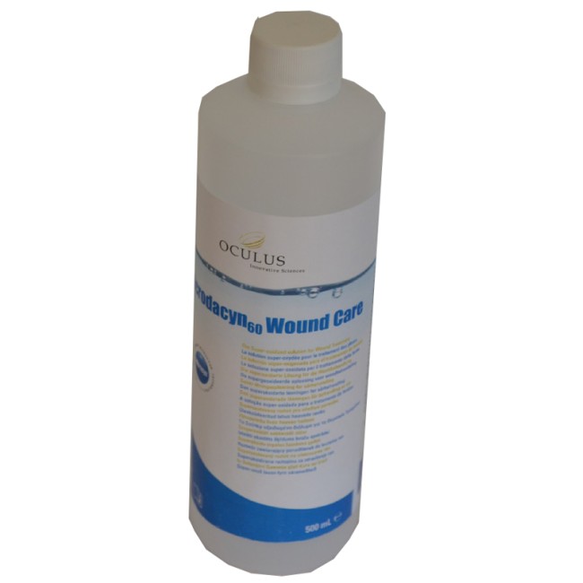 MEDICAZIONE STERILE SOLUZIONE SUPEROSSIDATA PER DETERSIONE FERITE MICRODACYN 60 WOUNDCARE 500 ML 1 PEZZO MEDICAZIONE STERILE SOLUZIONE SUPEROSSIDATA PER DETERSIONE FERITE MICRODACYN 60 WOUNDCARE 500 ML 1 PEZZO