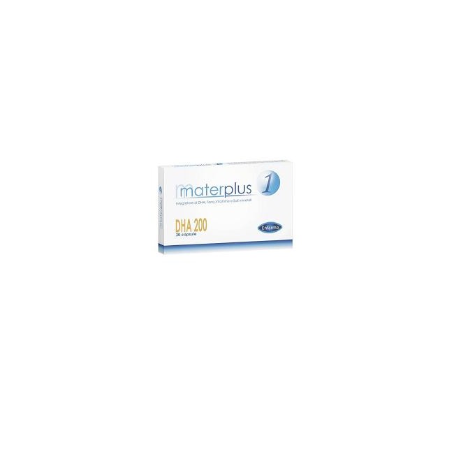 Confezione da 30 capsule di Materplus 1 integratore per la gravidanza e l'allattamento Confezione da 30 capsule di Materplus 1 integratore per la gravidanza e l'allattamento
