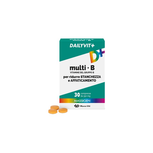 DAILYVIT+ MULTI B VITAMINE DEL GRUPPO B 30 COMPRESSE DAILYVIT+ MULTI B VITAMINE DEL GRUPPO B 30 COMPRESSE