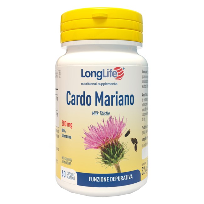 LONGLIFE CARDO MARIANO 60 CAPSULE LONGLIFE CARDO MARIANO 60 CAPSULE