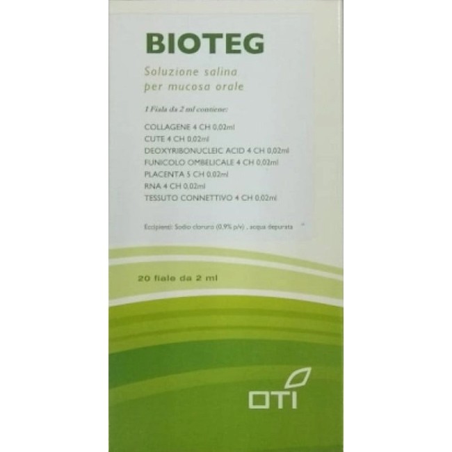 BIOTEG COMPOSTO 20 FIALE FISIOLOGICHE 2ML BIOTEG COMPOSTO 20 FIALE FISIOLOGICHE 2ML