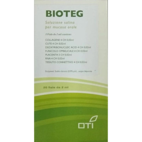 BIOTEG COMPOSTO 20 FIALE FISIOLOGICHE 2ML BIOTEG COMPOSTO 20 FIALE FISIOLOGICHE 2ML