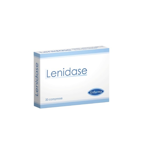 Confezione da 20 compresse di Lenidase integratore drenante per il benessere del microcircolo Confezione da 20 compresse di Lenidase integratore drenante per il benessere del microcircolo