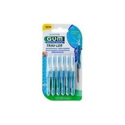 GUM TRAV-LER 1,6 SCOVOLINO PER BENESSERE DENTALE 6 PEZZI