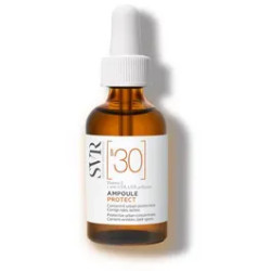 Flacone da 30 ml di Svr Ampoule Siero Antietà Per Rughe E Macchie Con Protezione Solare Da Città SPF 30. Flacone da 30 ml di Svr Ampoule Siero Antietà Per Rughe E Macchie Con Protezione Solare Da Città SPF 30.