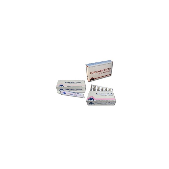 TURNOVER RECTO GEL RETTALE 6 TUBI DA 5 ML TURNOVER RECTO GEL RETTALE 6 TUBI DA 5 ML