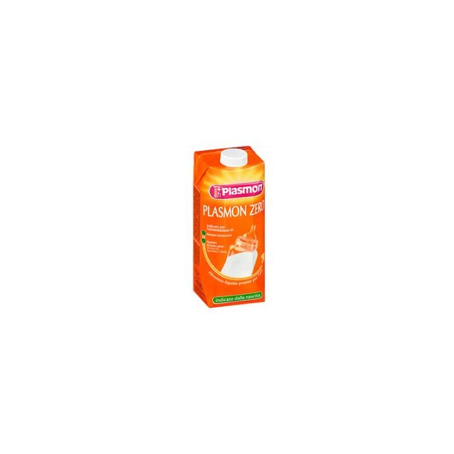 Tetrabrik da 500 ml di Plasmon Zero, latte liquido per neonati di basso peso alla nascita. Tetrabrik da 500 ml di Plasmon Zero, latte liquido per neonati di basso peso alla nascita.