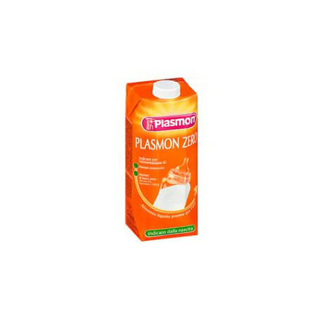 Tetrabrik da 500 ml di Plasmon Zero, latte liquido per neonati di basso peso alla nascita.