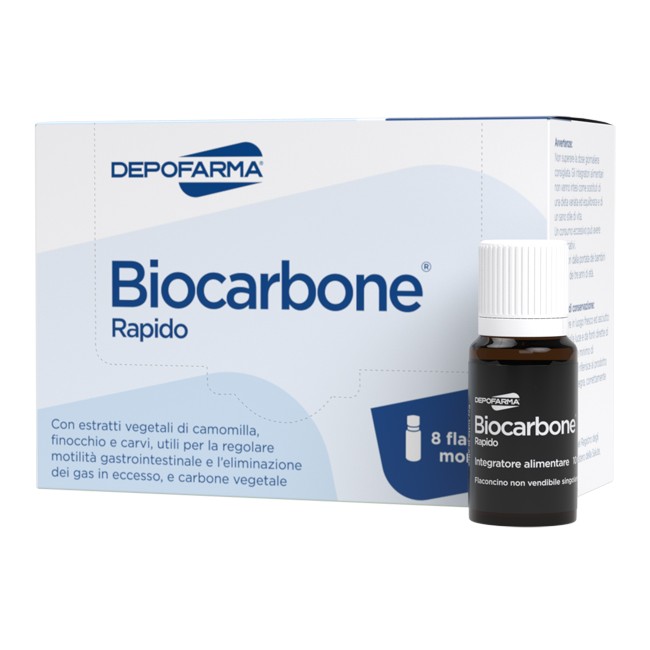 BIOCARBONE RAPIDO 8 FLACONCINI BIOCARBONE RAPIDO 8 FLACONCINI