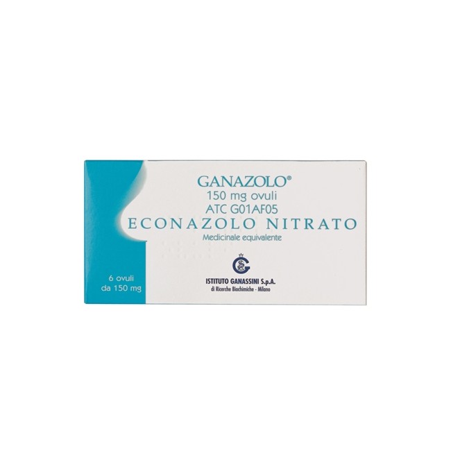 GANAZOLO*6 OV VAG 150MG GANAZOLO*6 OV VAG 150MG