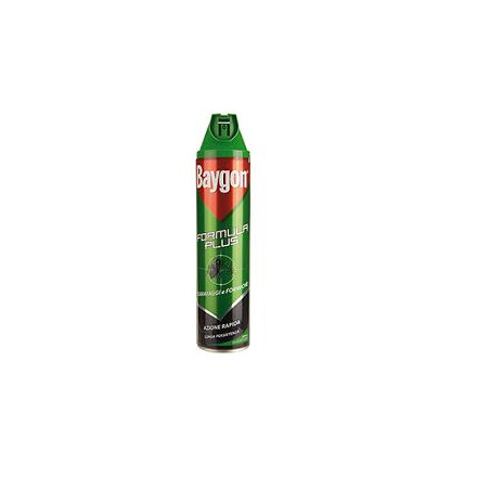 INSETTICIDA BAYGON SCARAFAGGI E FORMICHE PLUS SPRAY 400 ML INSETTICIDA BAYGON SCARAFAGGI E FORMICHE PLUS SPRAY 400 ML