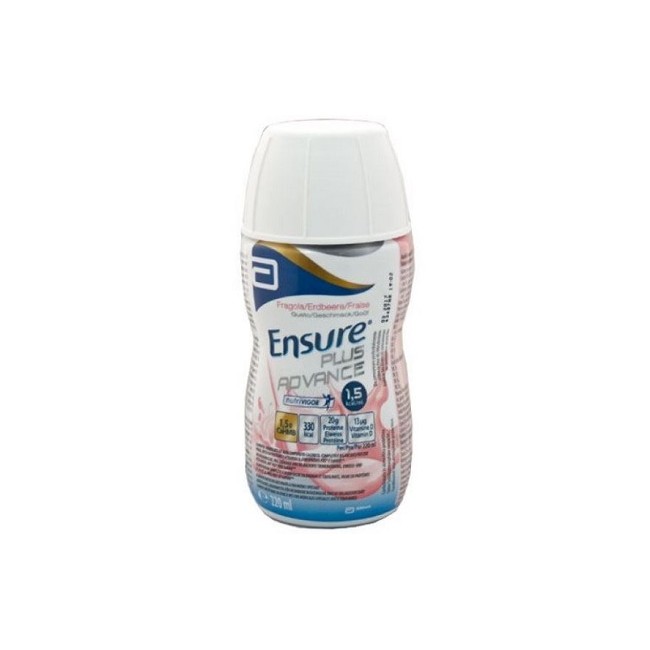ENSURE PLUS ADVANCE FRAGOLA 4 BOTTIGLIE DA 220 ML ENSURE PLUS ADVANCE FRAGOLA 4 BOTTIGLIE DA 220 ML