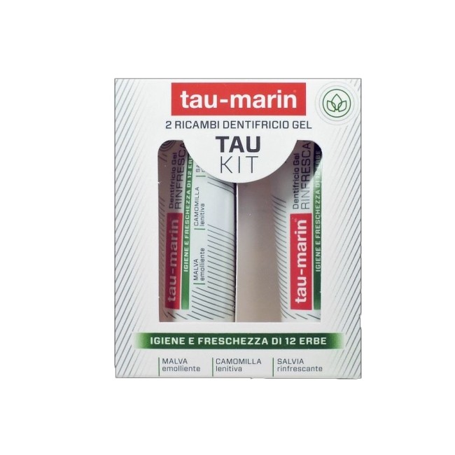 TAU MARIN DENTIFRICIO RINFRESCANTE RICARICA TAU KIT 2X20ML TAU MARIN DENTIFRICIO RINFRESCANTE RICARICA TAU KIT 2X20ML