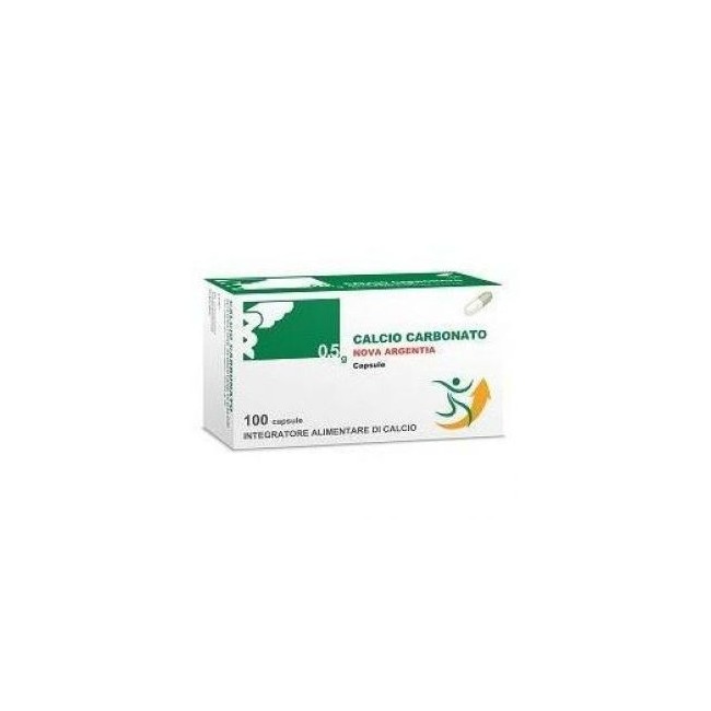 NOVA CALCIO CARBONATO 0,5 G 100 CAPSULE NOVA CALCIO CARBONATO 0,5 G 100 CAPSULE