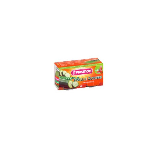 PLASMON OMOGENEIZZATO PISELLI ZUCCHINE 80 G X 2 PEZZI PLASMON OMOGENEIZZATO PISELLI ZUCCHINE 80 G X 2 PEZZI