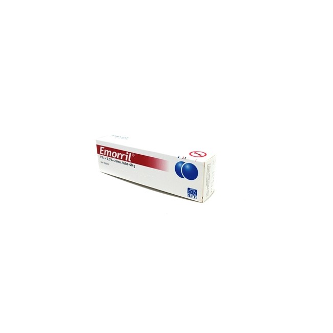 EMORRIL*CREMA 40G 1%+1,5% EMORRIL*CREMA 40G 1%+1,5%