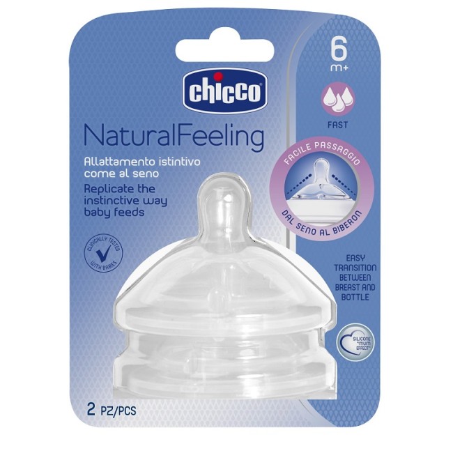 Chicco Tettarella Stepup New 6m+ Flusso Veloce Chicco Tettarella Stepup New 6m+ Flusso Veloce