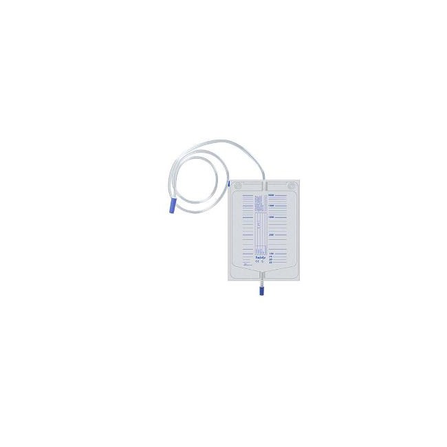 SACCA DI DRENAGGIO DA LETTO PER INCONTINENZA CON SCARICO 130 CM 1 PEZZO SACCA DI DRENAGGIO DA LETTO PER INCONTINENZA CON SCARICO 130 CM 1 PEZZO