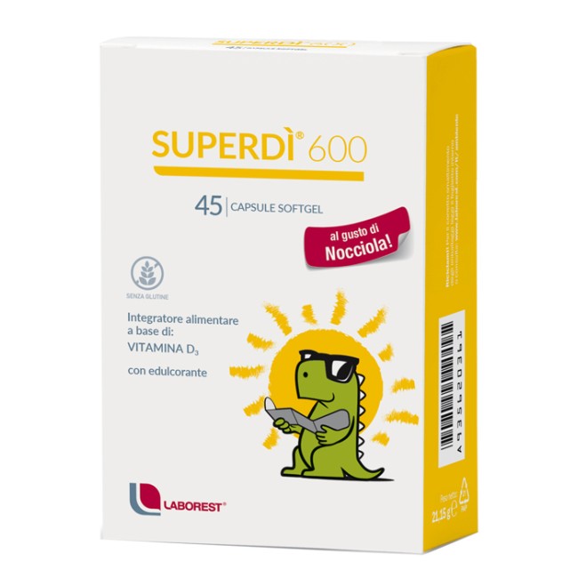 SUPERDI' 600 45 CAPSULE SUPERDI' 600 45 CAPSULE