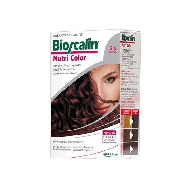 BIOSCALIN NUTRI COLOR 5,6 MOGANO SINCROB 124 ML BIOSCALIN NUTRI COLOR 5,6 MOGANO SINCROB 124 ML