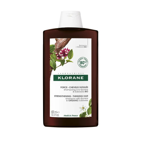 KLORANE SHAMPOO CHININA-STELLA ALPINA BIO 400 ML KLORANE SHAMPOO CHININA-STELLA ALPINA BIO 400 ML