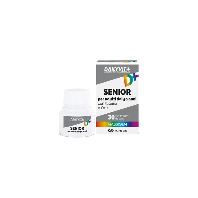 DAILYVIT+ SENIOR MULTIVITAMINICO E MULTIMINERALE 30 COMPRESSE DAILYVIT+ SENIOR MULTIVITAMINICO E MULTIMINERALE 30 COMPRESSE