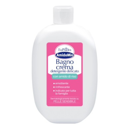 Euphidra Amidomio Bagno Crema Idratante Emolliente Pelle Sensibile 400 Ml