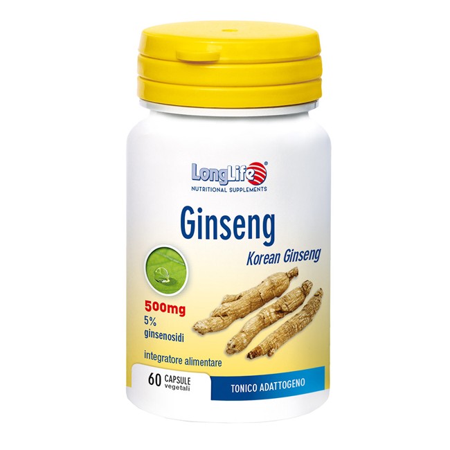 LONGLIFE GINSENG 5% 60 CAPSULE LONGLIFE GINSENG 5% 60 CAPSULE