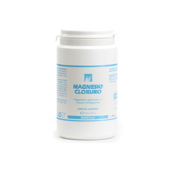MAGNESIO CLORURO POLVERE 200 G MAGNESIO CLORURO POLVERE 200 G
