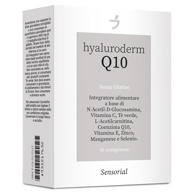 LABORARIO DELLA FARMACIA HYALURODERM Q10 45 OMPRESSE LABORARIO DELLA FARMACIA HYALURODERM Q10 45 OMPRESSE