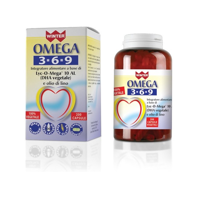 WINTER OMEGA 3/6/9 200 CAPSULE VEGETALI WINTER OMEGA 3/6/9 200 CAPSULE VEGETALI