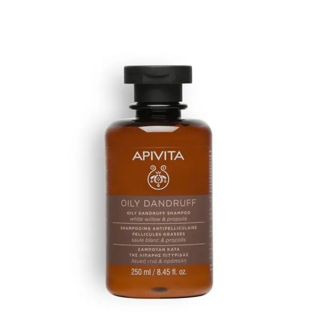 APIVITA OILY DANDRUFF SHAMPOO WILLOW E PROPOLIS 250 ML APIVITA OILY DANDRUFF SHAMPOO WILLOW E PROPOLIS 250 ML