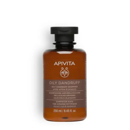 APIVITA OILY DANDRUFF SHAMPOO WILLOW E PROPOLIS 250 ML APIVITA OILY DANDRUFF SHAMPOO WILLOW E PROPOLIS 250 ML