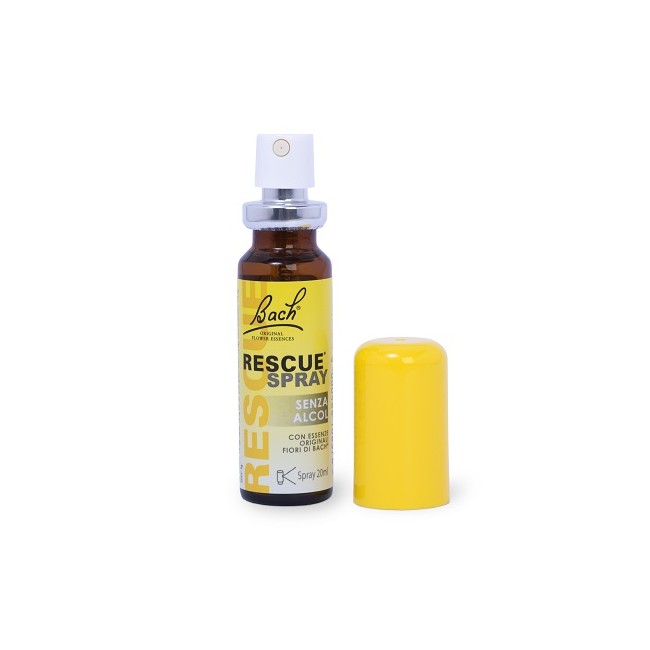 Flacone spray da 20 ml. di Rescue Spray Original senza alcool, integratore che favorisce il rilassamento. Flacone spray da 20 ml. di Rescue Spray Original senza alcool, integratore che favorisce il rilassamento.