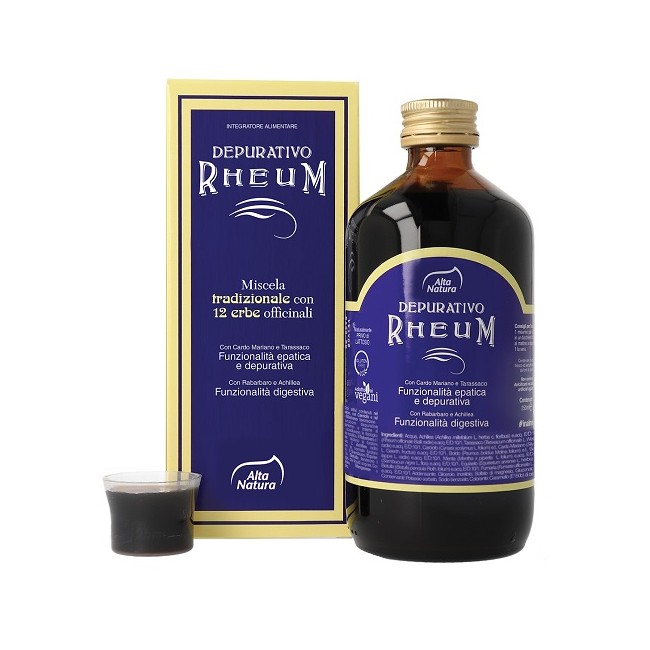 DEPURATIVO RHEUM MISCELA ERBE OFFICINALI 250 ML DEPURATIVO RHEUM MISCELA ERBE OFFICINALI 250 ML