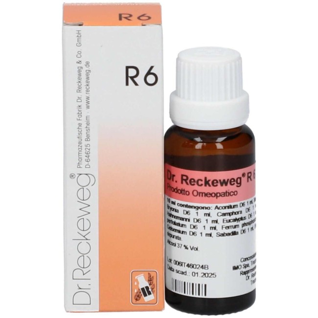 RECKEWEG R6 GOCCE 22 ML RECKEWEG R6 GOCCE 22 ML