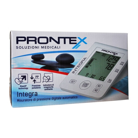 Apparecchio per la misurazione della pressione di ultima generazione con memorizzazione dei valori Prontex Integra.