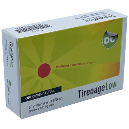 TIREOAGE LOW 30 COMPRESSE 850 MG TIREOAGE LOW 30 COMPRESSE 850 MG