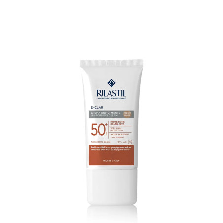 Rilastil Sun System D-Clar Crema Viso Uniformante Anti Macchia spf 50+ 40 ml
