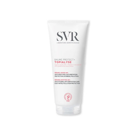 Flacone da 200 ml di Svr Topialyse Baume Protect balsamo protettivo riparatore per pelli sensibili. Flacone da 200 ml di Svr Topialyse Baume Protect balsamo protettivo riparatore per pelli sensibili.