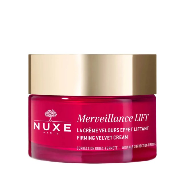 Vaso da 50 Ml di Nuxe Merveillance Lift Crema Giorno Antirughe Vellutata.